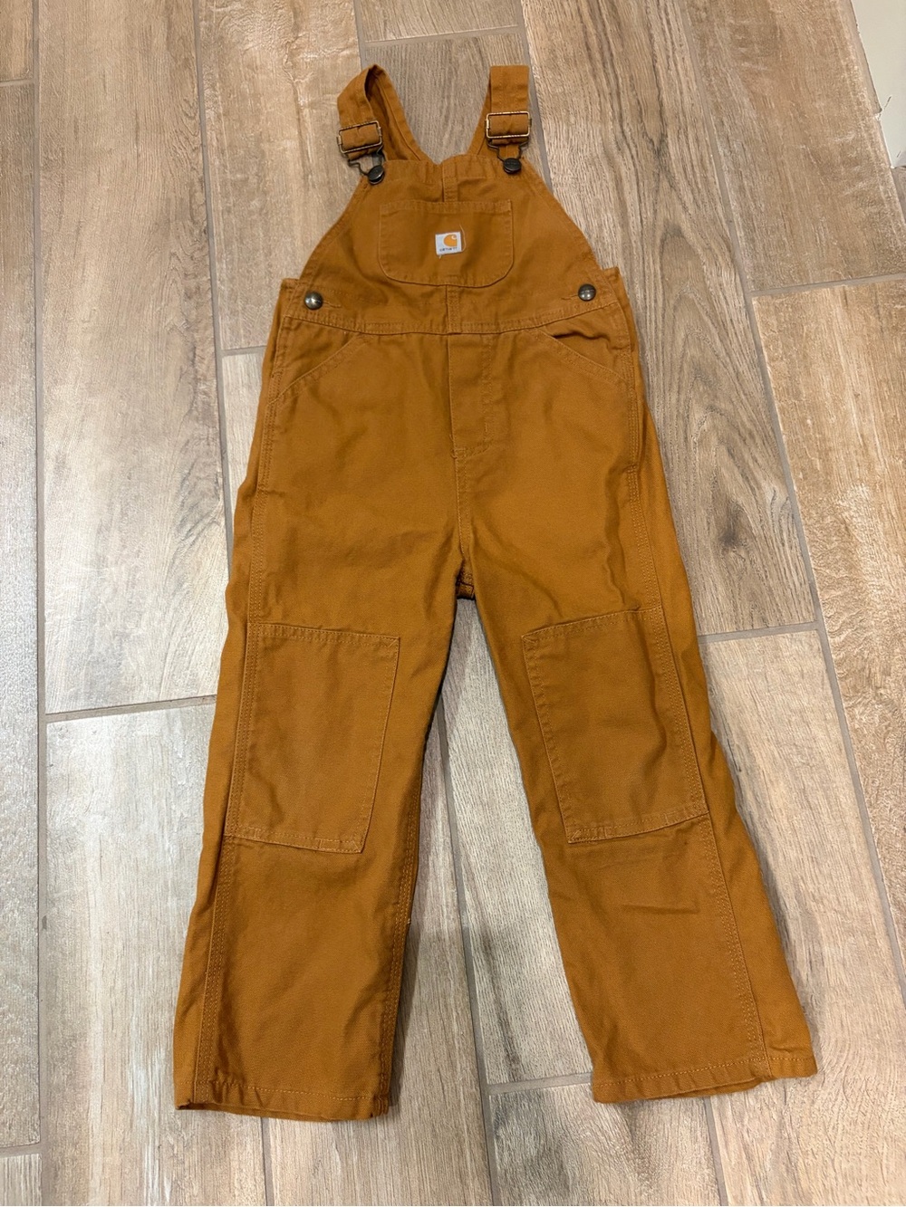 Carhartt Kids' Brown Duck Overalls size 4T